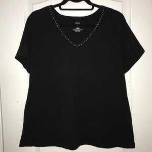 Black Basic Tee
